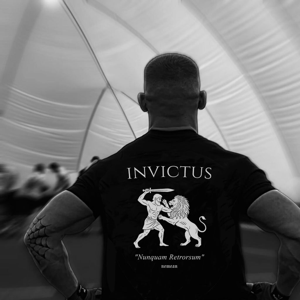 "Nemean Invictus Tee —  Black"